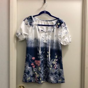 Boho chic light weight top